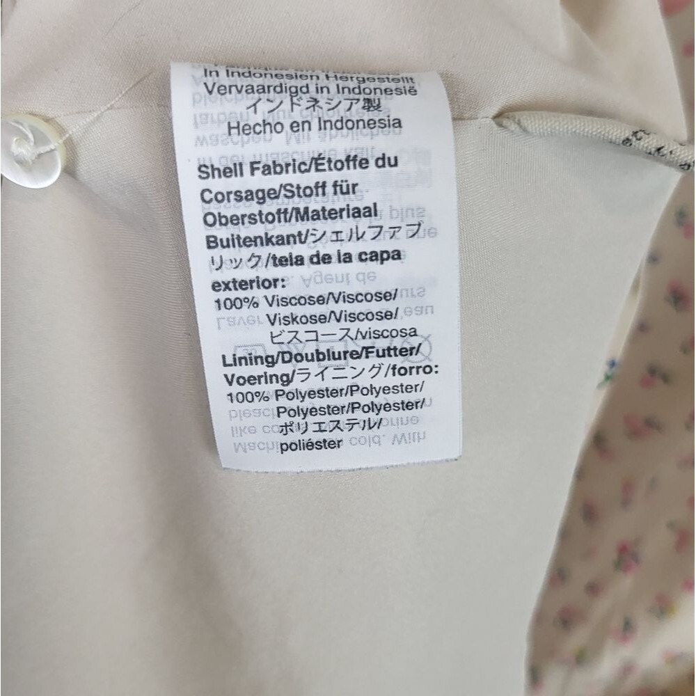 Madewell Tie Sleeve Retro Dress in Dutch Dandelions 14 - Picture 7 of 7